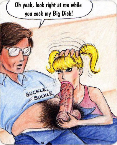 Young daughter doing blowjob incest cartoons.