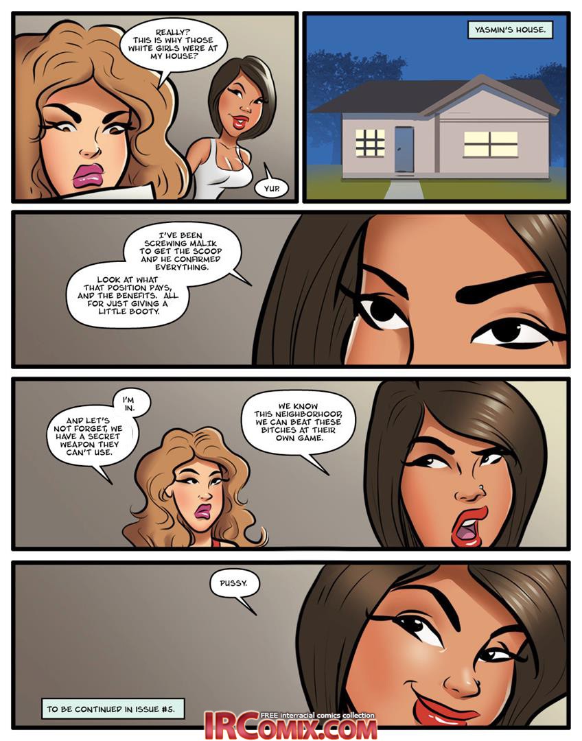 We can beat these bitches at their own interracial comic porn game