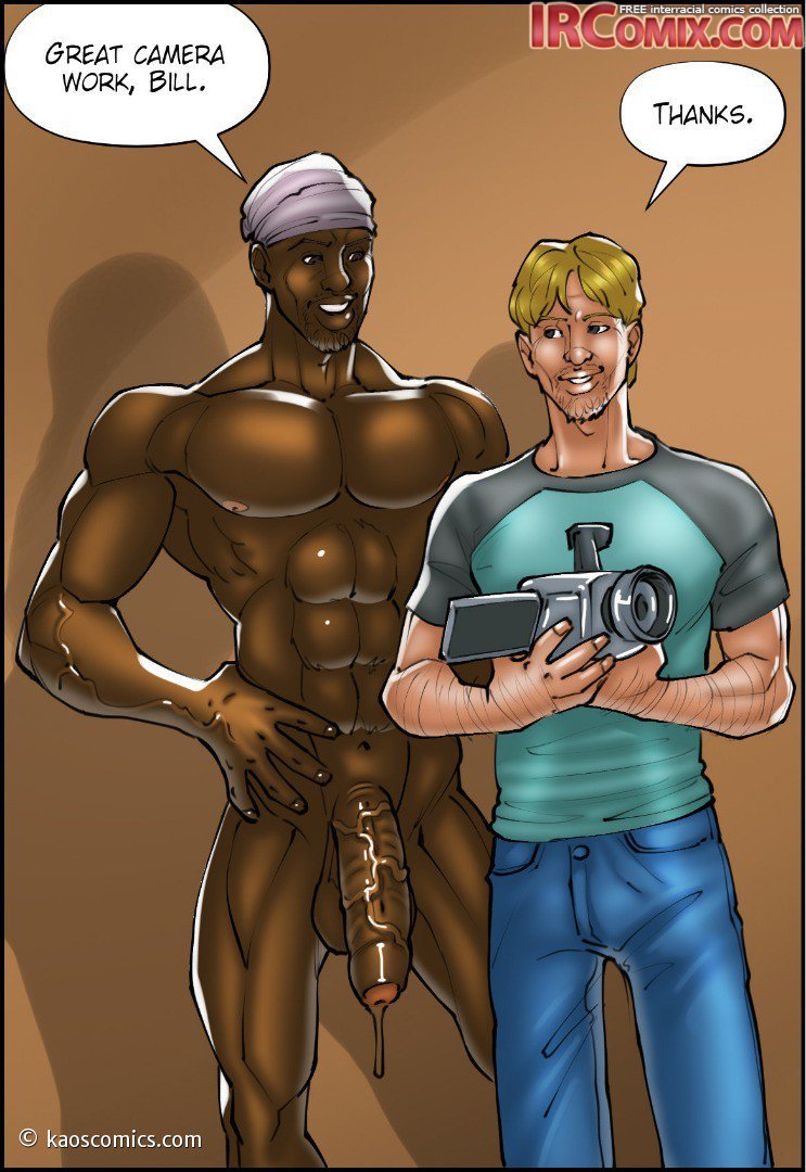 Cartoon interracial porn pics